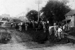 Tulsa street paving, c 1910