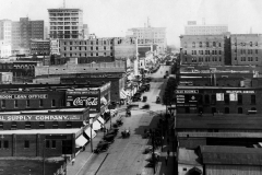 Looking south on Main from the Frisco Tracks