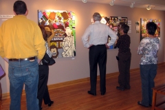 Visitors in gallery