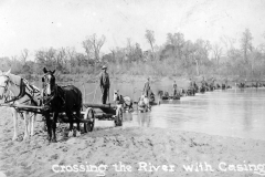 IL Deisenroth 
"Crossing the River with Casing."
1904-1918