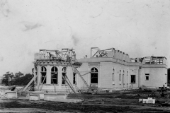 The David R. Travis House under construction, ca.1918-19. Noble B. Fleming, Architect; Grimshaw Construction Company, General Contractor.