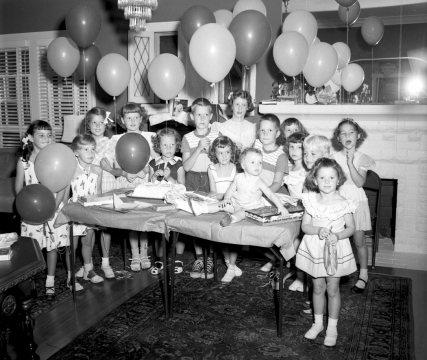 Sam Avery's Birthday Party, 1952