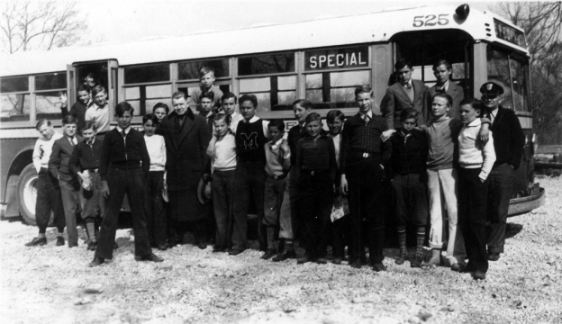 Bus for the Tulsa Boys Home during the 1950s