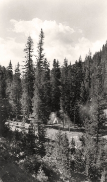 Campsite, Photo by Lee McBirney, c 1940