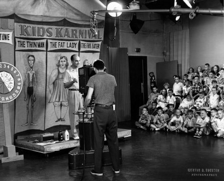 KOTV's Kids Karnival with host Bob Latting. Kids Karnival was one of the first local children's shows in Tulsa.