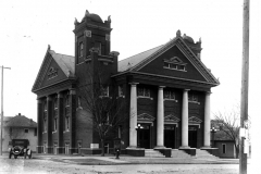 Previous church building at 5th & Boston, c 1920 Church. 1910s - 1920s. SE Corner of 5th & Boston.