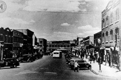 "Archer at Greenwood looking North" 1938 along the bottom