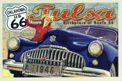 Route 66 Postcard